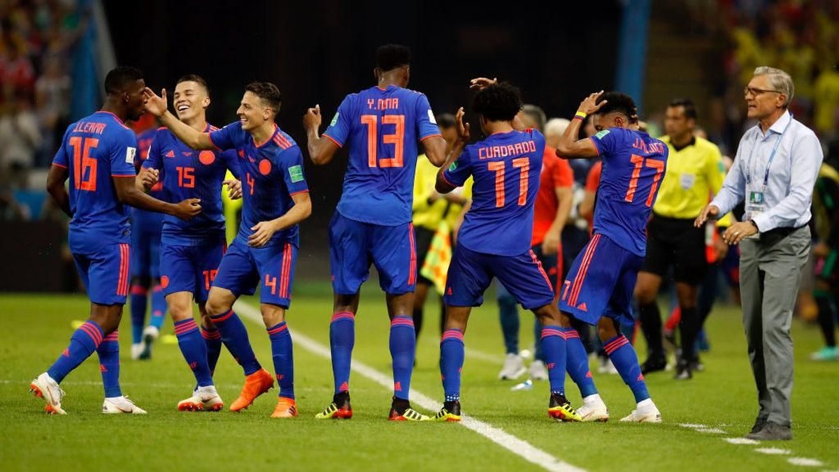 Kolombia kalahkan Polandia 3-0 di matchday 2 Grup H Piala Dunia 2018 (Foto: Julian Finney/Getty Images)