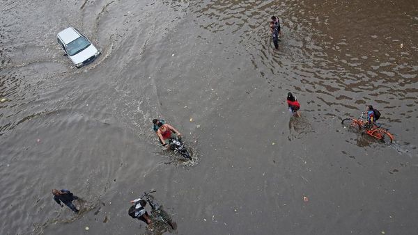 Cuaca Ekstrem, Warga India juga Kebanjiran