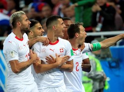 Denda FIFA ke Xhaka dan Shaqiri Munculkan Kampanye Viral