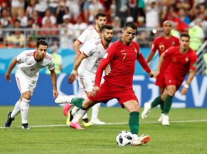 Gagal Penalti, Cristiano Ronaldo Ukir Rekor Tak Enak