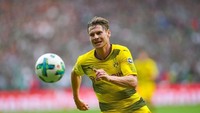 Lukasz Piszczek adalah salah satu pemain andalan timnas Polandia di Piala Dunia 2018. Patrik Stollarz/AFP/Getty Images.