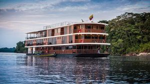 Foto: Cruise Mewah di Sungai Amazon