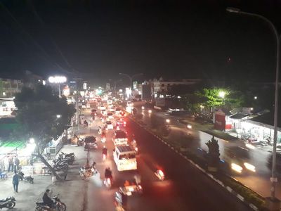 Hari ke-6, Jalanan Pekanbaru Gelap karena Nunggak Listrik Rp 37 M