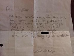 Lucu Nih, Bocah 9 Tahun Tulis Surat Peringatan untuk Peri Gigi