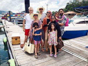 Foto: Liburan Keluarga Bunga Citra Lestari di Malaysia