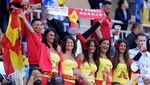 Suporter Portugal dan Spanyol Pesta Kelolosan, Iran dan Maroko berduka