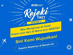 Rejeki Tiket Datang Lagi, Bagi-bagi Voucher Hotel Gratis!