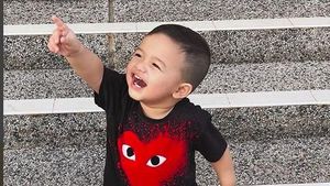 Potret Tertawanya Anak Bungsu Ashanty Ini Bikin Meleleh Deh