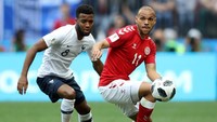 Sepanjang pertandingan, Prancis tampil begitu dominan. Namun, kombinasi antara buruknya performa di sepertiga akhir lapangan ditambah solidnya Denmark dalam bertahan membuat Les Bleus kesulitan menciptakan peluang. (Foto: Carl Recine/Reuters).