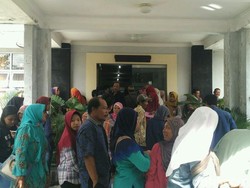 Antrean Warga Urus Surat Miskin di Kantor Dinsos Bantul Membludak