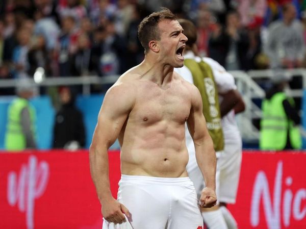 10 Momen Pemain Piala Dunia 2018 Pamer Perut Sixpack Bak Roti Sobek