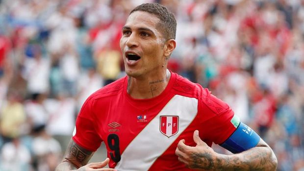 Paolo Guerrero cetak sejarah Piala Dunia.