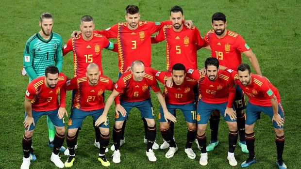Timnas Spanyol memiliki materi tim yang lebih baik dibandingkan Rusia.