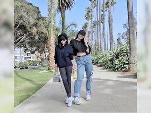 Foto: Gaya Mewah Syahrini Vs. Nia Ramadhani Liburan di Los Angeles