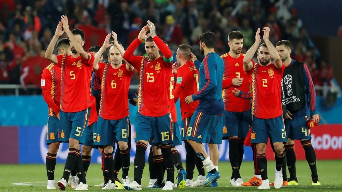 Spanyol akan dengan mudah lolos ke perempatfinal Piala Dunia 2018? Atau malah terjungkal? (Foto: Gonzalo Fuentes/Reuters)