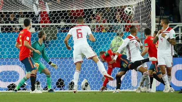 LIVE: Spanyol vs Maroko