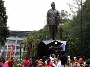 Patung Soekarno Hiasi Kawasan SUGBK