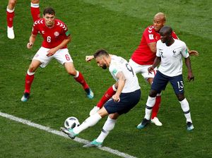 Denmark Dampingi Prancis ke Babak 16 Besar Piala Dunia 2018