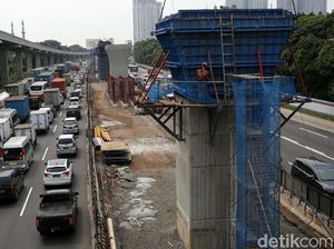Mau Dijajal Lebaran 2019, Tol Japek Layang Sudah Terbangun 62%