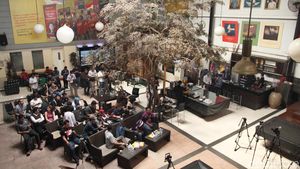 Melihat Suasana Quick Count di Lingkaran Survei Indonesia
