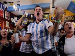Euforia, Tawa dan Air Mata Fans Argentina