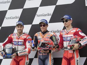 Marquez: Lorenzo dan Dovizioso Masih dalam Persaingan Gelar Juara