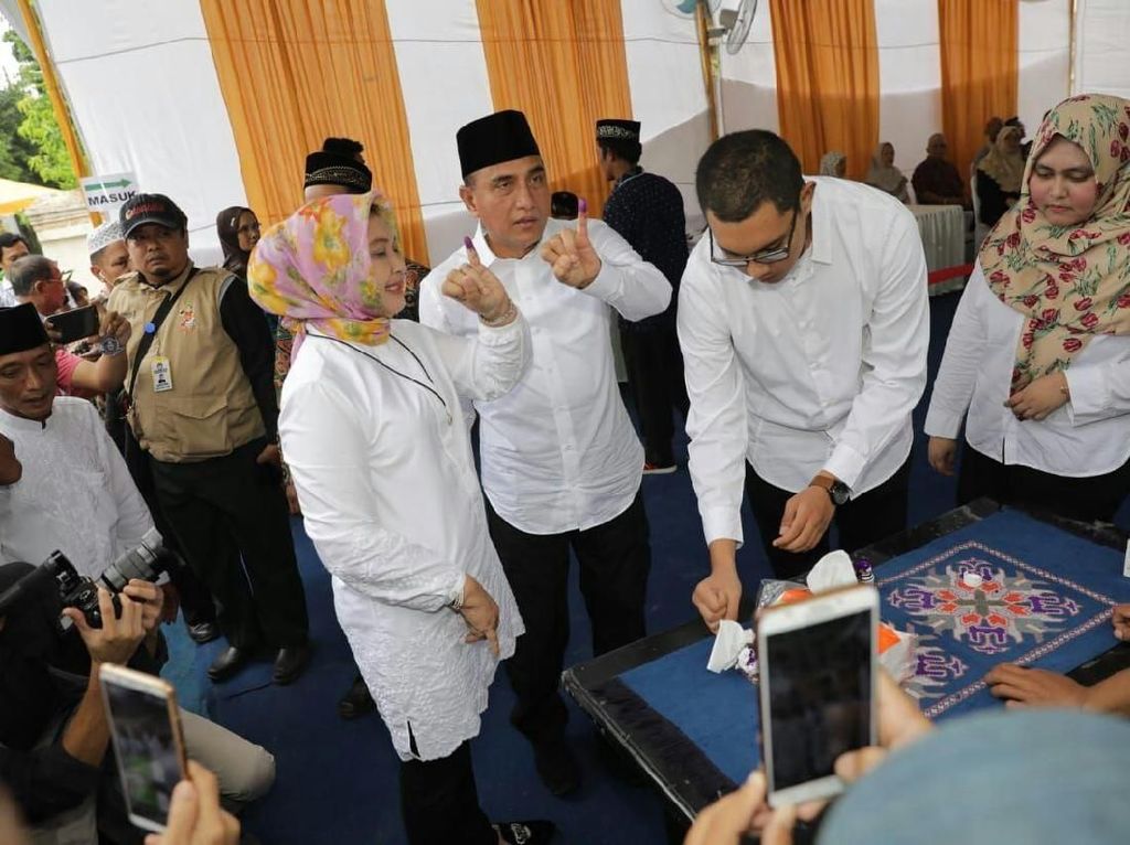 Hasil Final Quick Count Pilgub Sumut: Edy-Ijeck Menang Hasil Final Quick Count Pilgub Sumut: Edy-Ijeck Menang
