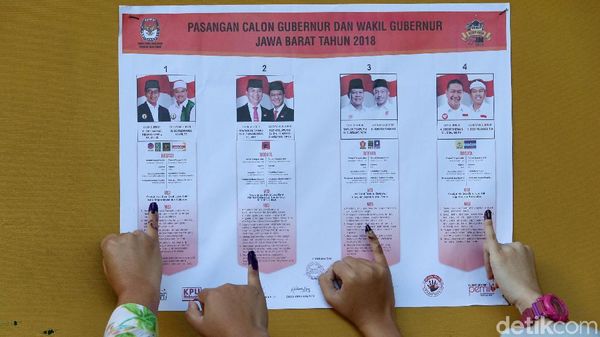 Antusiasme Warga Jabar Pilih Gubernur