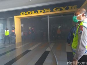 Kebakaran Landa Golds Gym Sutos, Ini Kata Managemen
