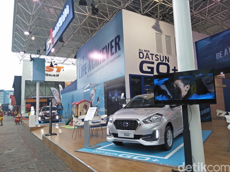 Booth Datsun di PRJ 2018. Foto: Ruly Kurniawan