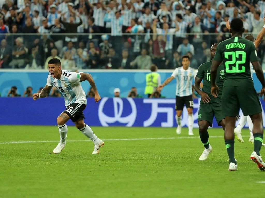 Argentina Singkirkan Nigeria, Rojo Sudah Tahu Akan Bikin Gol