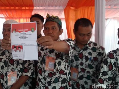 Petahana vs Kotak Kosong, Begini Suasana Pencoblosan di Tangerang