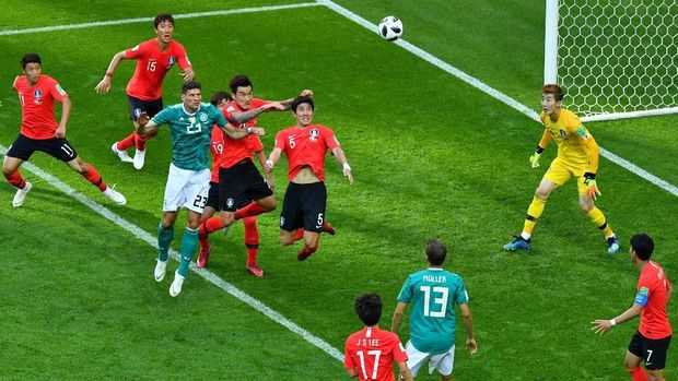 Jerman tampil buruk saat dikalahkan Korea Selatan.