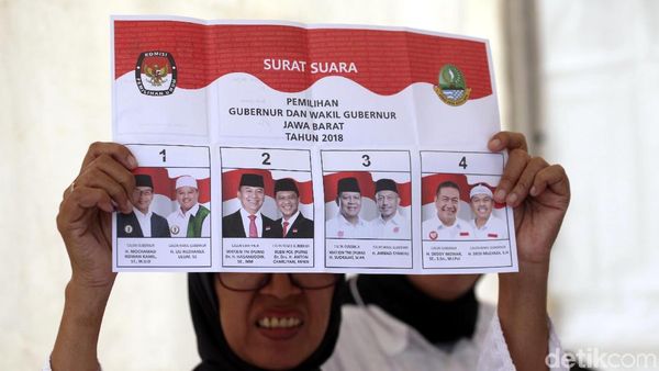 Pasangan Asyik Unggul di TPS Kampung Pilkada Depok