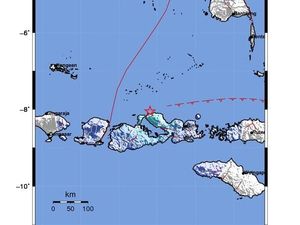 Gempa 5 SR Guncang Dompu NTB