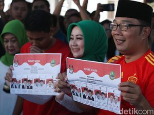 Nyoblos Pakai Jersey, Kang Emil Ternyata Incar Rp 10 Juta