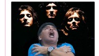 Gaya serupa dari Maradona juga memunculkan meme ini. (Foto: Internet)