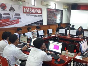Tim Tb-Anton Operasikan 12 Komputer untuk Rekap Real Count Tim Tb-Anton Operasikan 12 Komputer untuk Rekap Real Count