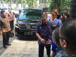 Datang ke DPP Demokrat, SBY Monitoring Pilkada 2018 di War Room