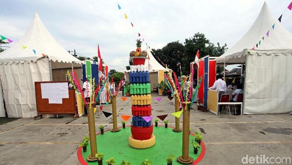 Suasana Meriah dan Penuh Warna di Kampung Pilkada Depok