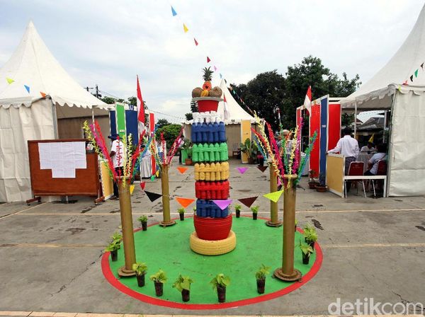 Suasana Meriah dan Penuh Warna di Kampung Pilkada Depok