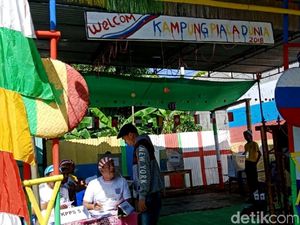 Di Batang juga Ada TPS Bernuansa Piala Dunia Di Batang juga Ada TPS Bernuansa Piala Dunia