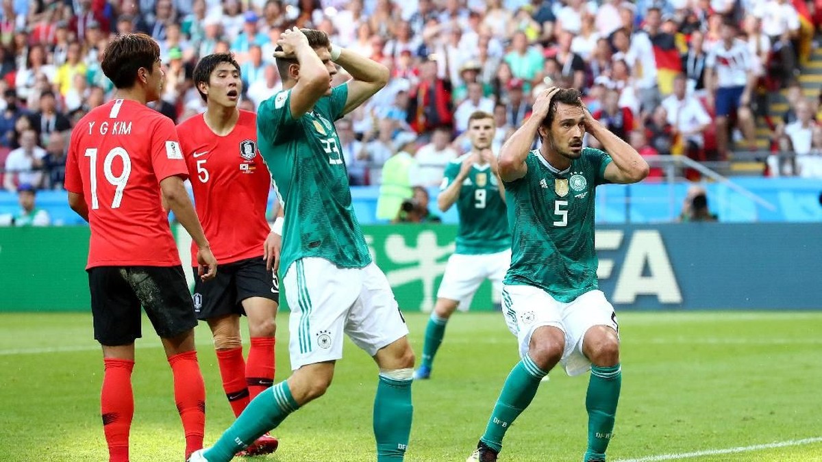 Jerman tersingkir dari Piala Dunia 2018. (Foto: Reuters)