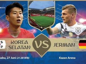 Live Report Piala Dunia 2018: Korea Selatan vs Jerman
