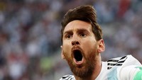 Gol tersebut seperti mengangkat beban dari pundak Messi. Sebelum laga melawan Nigeria, ia disorot karena gagal mengeksekusi penalti saat menghadapi Islandia dan mati kutu di hadapan Kroasia. Reuters/Sergio Perez.