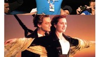 Ada pula yang memiripkan gaya Maradona tersebut seperti adegan Leonardo DiCaprio-Kate Winslet dalam film Titanic. (Foto: Internet)