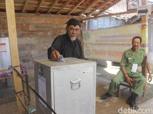 Begini Suasana Sedulur Sikep di Blora Saat Coblosan