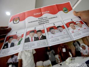Real Count KPU Sementara: Ridwan Kamil-Uu Unggul 33,10 Persen Real Count KPU Sementara: Ridwan Kamil-Uu Unggul 33,10 Persen