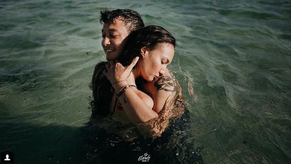 Lagi, Nadine Chandrawinata dan Dimas Anggara Pamer Kemesraan