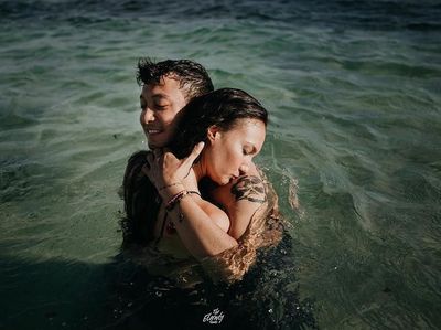 Lagi, Nadine Chandrawinata dan Dimas Anggara Pamer Kemesraan